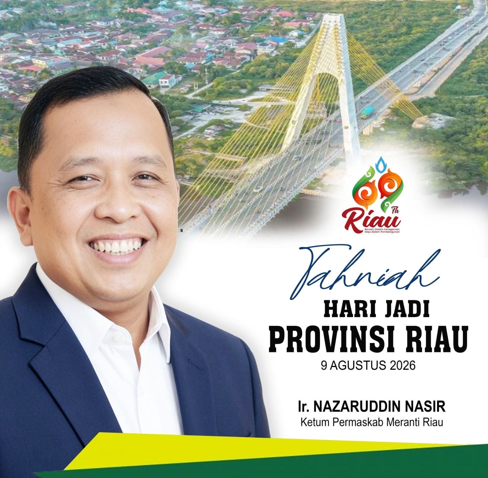 Iklan HUT Riau 69 Irvan Nasir